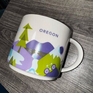Starbucks You Are Here Collection Oregon Mug – 14 oz Coffee Cup